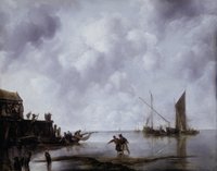 Fishing Boats in a Calm
