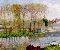 Banks of the Loing at Moret