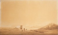 Eastern Coast of Rügen Island with Shepherd