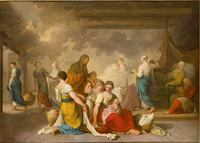 Birth of the Virgin (sketch)