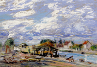 Saint Mammes, Boat Building