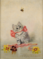 Little Kitten with the Hummel