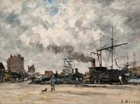The Wharf - Shipping in Antwerp Harbour