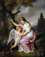 Woman and Cupid