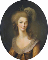 Portrait of Princess of Lamballe