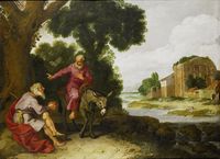 The prophet of Bethel meets the man of God from