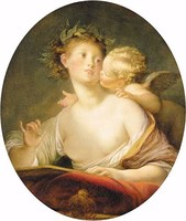 Sappho Inspired by Cupid