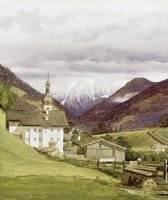 The Church of Ramsau, Austria