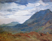 Landscape Sketch at Escorial