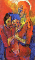 Mother and Two Children