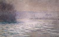 Ice Flows on the Seine at Bennecourt