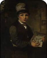 Boy Selling 'Punch'