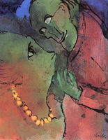 Frog-green Couple