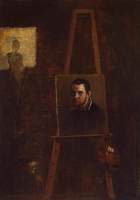 Self Portrait - Easel