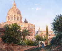 St. Peter's from the Vatican Garden