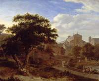 Two Churches and a Town Wall