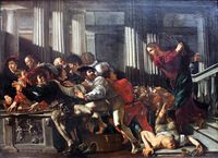 Christ Drives the Money Traders Out of the Temple