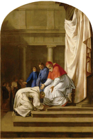 Life of Saint Bruno, Saint Bruno at the Feet of Pope Urban II
