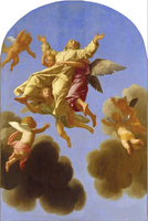 Life of Saint Bruno, Saint Bruno Lifted into Heaven