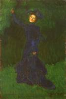 Study for 'The Strange Garden'