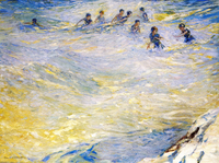 Nine Swimmers