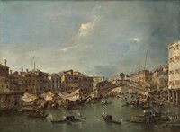 Grand Canal with the Rialto Bridge