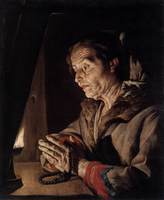 Old Woman Praying