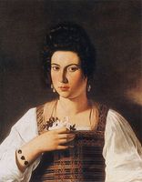 Portrait of a Courtesan, Fillede Melandroni