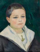 Leon Goujon in Sailor-Suit