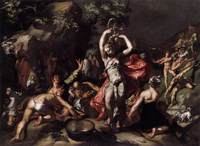 Moses Striking the Rock