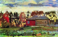 Evening in Autumn (study)