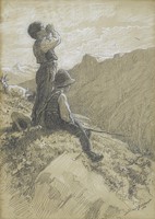 Shepherd Boys On A Mountain