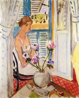 Woman with Flowers