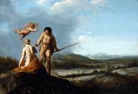Nymph and Shepherd in Landscape