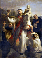 Saint Hyacinth Saving the Statue of the Virgin from the Enemies of the Christian Name