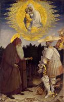 Vision of St Georges and St Antonius