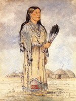 Seet-Sé-be-a, The Mid-day Sun, Hidatsa