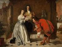 A Scene from 'Le Bourgeois Gentilhomme'