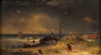 Storm on the Dutch Coast