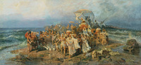 Jews Crossing the Red Sea