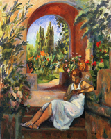 Figure under an Arch