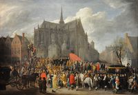 The Popinjay Shooting in Brussels, 1652