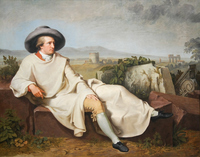 Goethe in the Roman Campagna