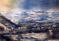 Imaginary Landscape with Neoclassical Buildings
