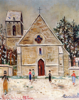 The Eglise de St. Hilarion (Seine et Oise)