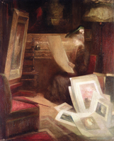 Interior of the Studio, 47 boulevard Montparnasse