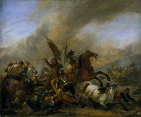 Skirmish between Enemy Troops