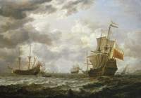 The 'Brederode' off Hellevoetsluis