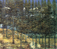 Michocan Field with Sheep