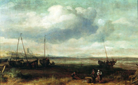 Sea Coast at Scheveningen